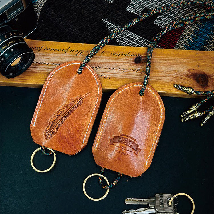 Retro Pull-out Handmade Leather Key Bag Accessories