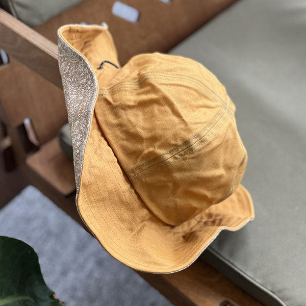 Retro Wax Cloth Fisherman Caps