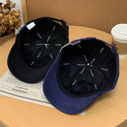 Retro Flip Hat Beret Casual Cap Adjustable Hat