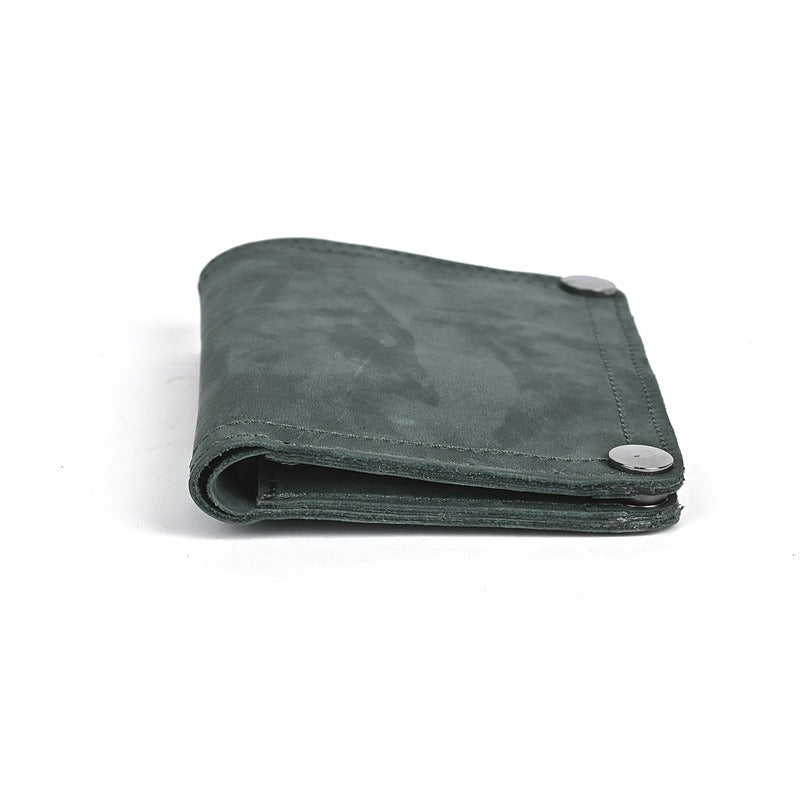 Retro Handmade Leather Wallet Multi-card Slots Wallet