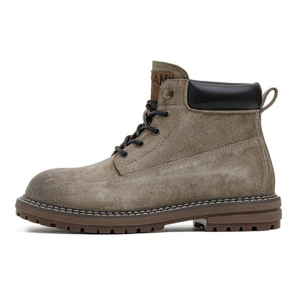 Retro Leather Wilderness Boots