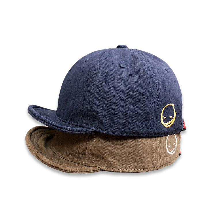 Retro Flip Hat Beret Casual Cap Adjustable Hat