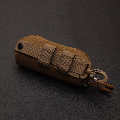 Retro Military Style Glasses Case