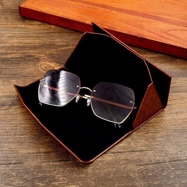 Travel Portable Handmade Retro Glasses Case