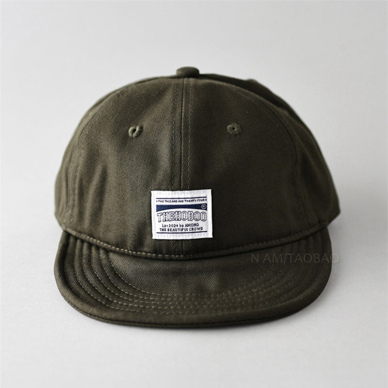 Retro Flip Hat Beret Casual Cap Adjustable Hat