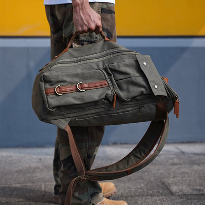 Retro Batik Cloth Canvas Chest Bag