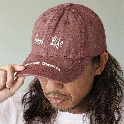 Retro Denim Flip Hat Beret Casual Cap Adjustable Hat