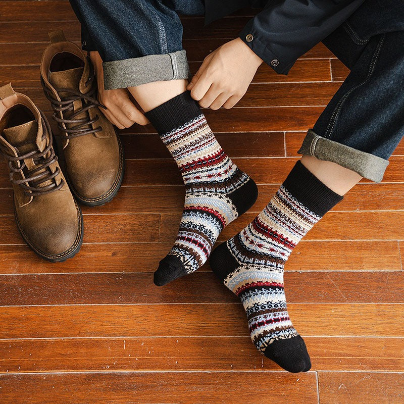 Men's Retro Ethnic Style Wool Socks