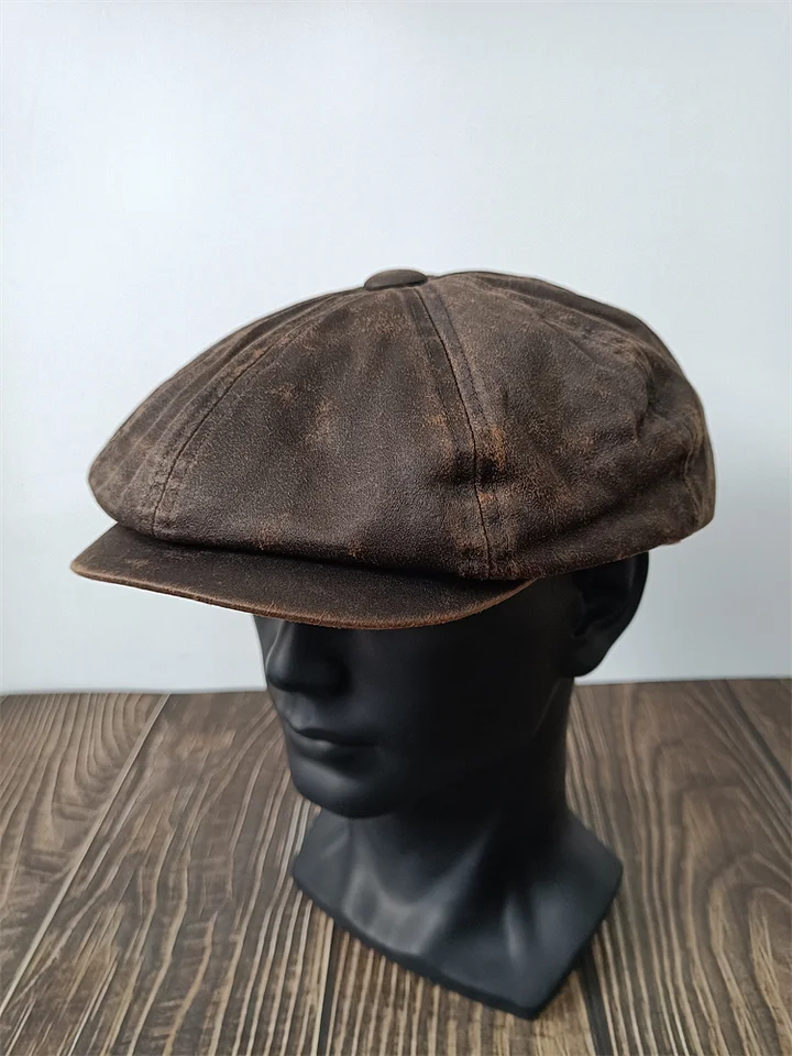 Vintage Newsboy Cap Retro Beret