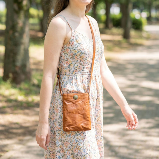Retro Handmade Leather Crossbody Bag
