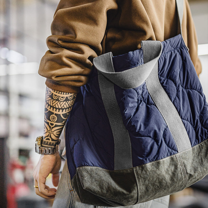 Retro M65 Large Capacity Liner Tote Bag