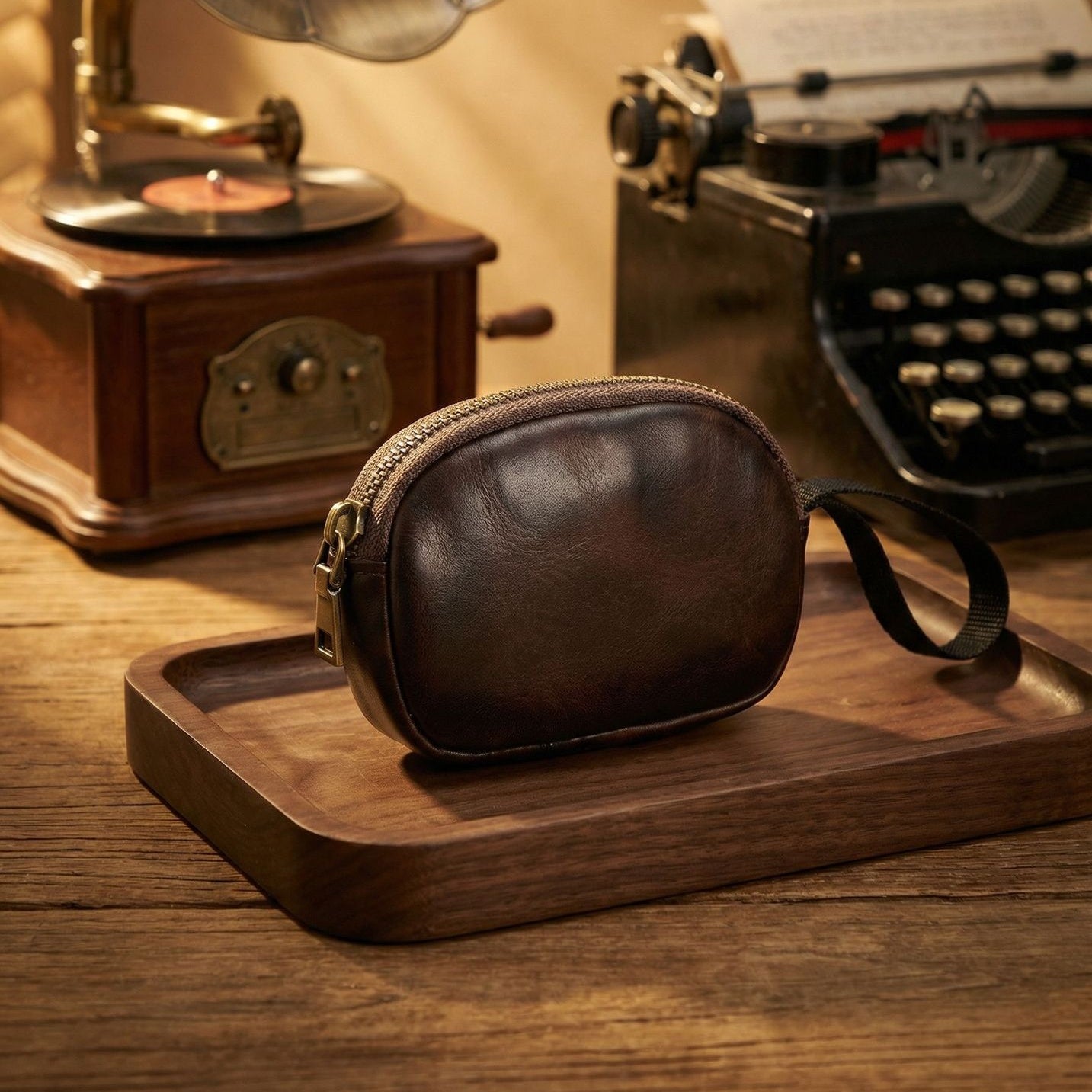 Retro Handmade Leather Card Wallets