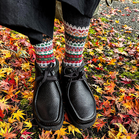 Retro Cotton Ethnic Style Totem Socks