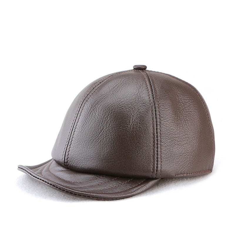 Retro Casual Leather Suede Sheepskin All-match Hats