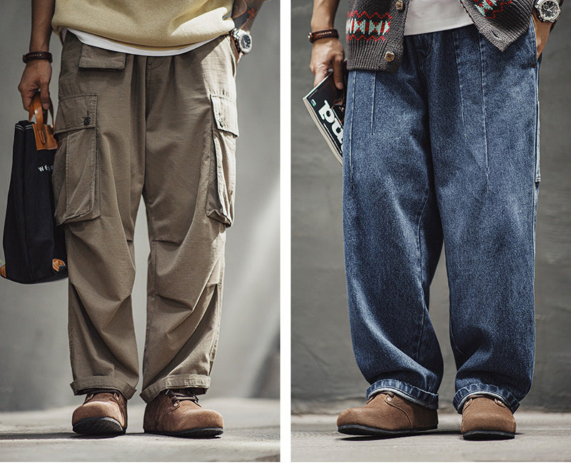 Retro Brown Slip-on Mules Ankle Boots
