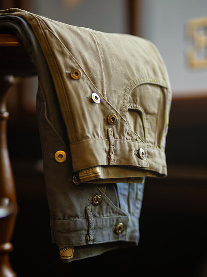 Retro Straight Overalls Loose Casual Pants