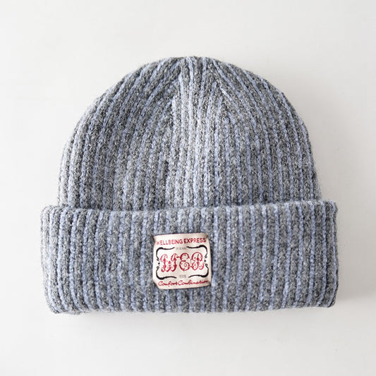 Retro Striped Knitted Hat