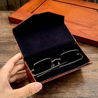 Travel Portable Handmade Retro Glasses Case