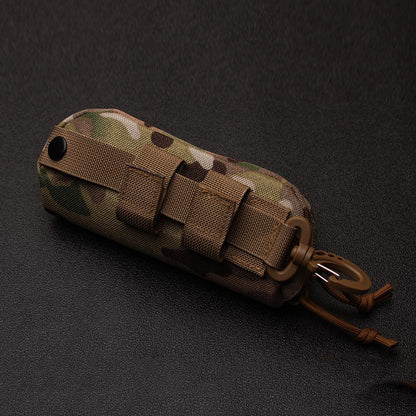 Retro Military Style Glasses Case