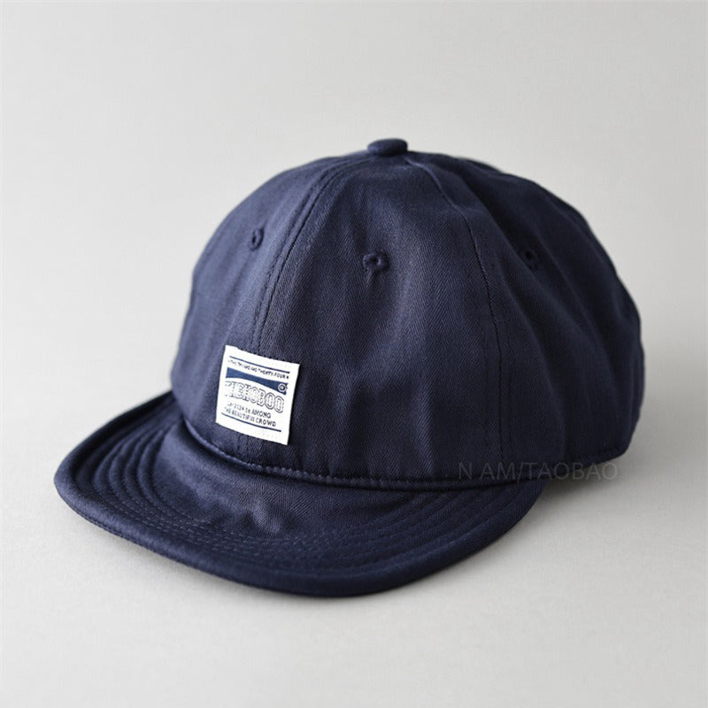 Retro Flip Hat Beret Casual Cap Adjustable Hat