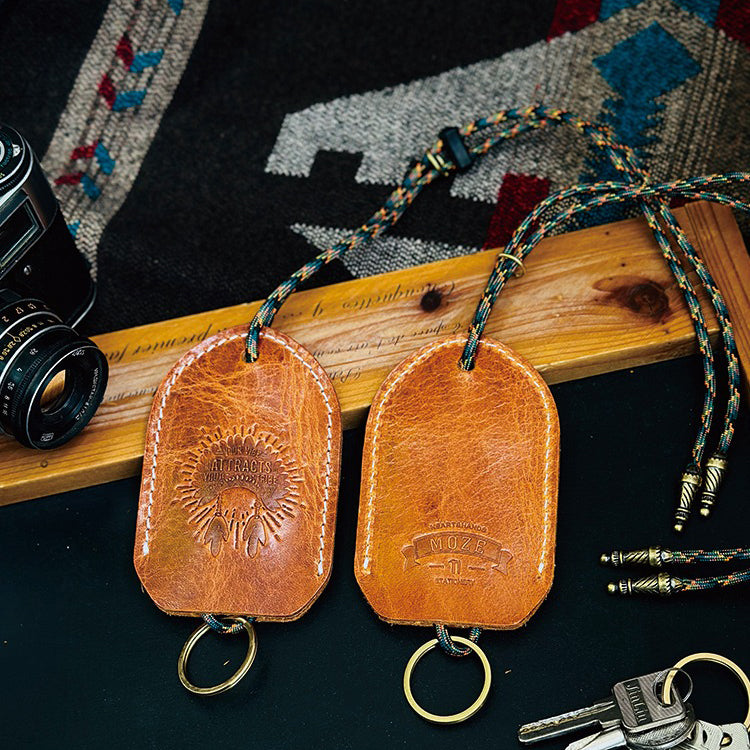 Retro Pull-out Handmade Leather Key Bag Accessories