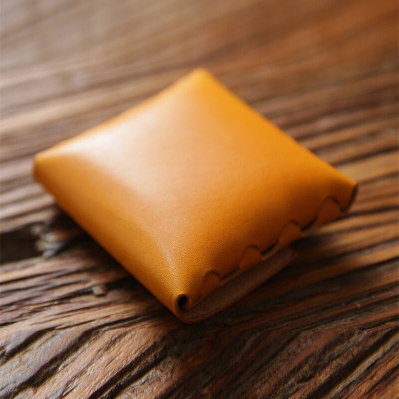 Retro Handmade Leather Storage Bag