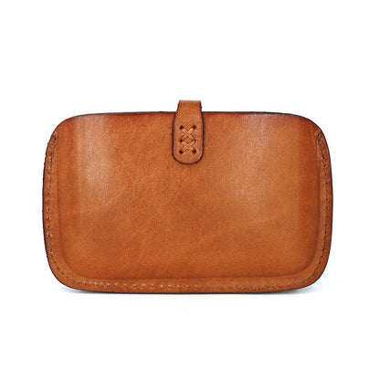 Retro Handmade Leather Card Holder