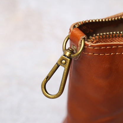 Retro Handmade Leather Key Bags Waist Bags