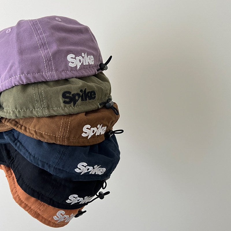 Retro Embroidered Baseball Cap Flip Hat Adjustable Hat