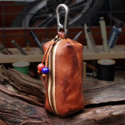 Retro Handmade Leather Car Key Bags