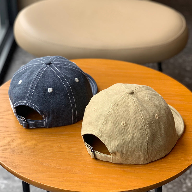 Retro Flip Hat Beret Casual Cap Adjustable Hat