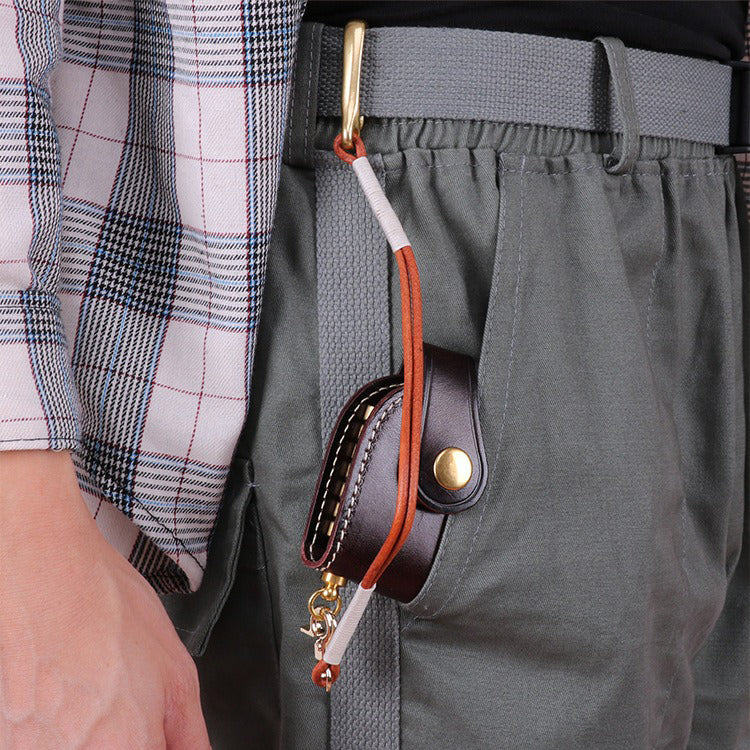 Retro Handmade Leather Key Wallets