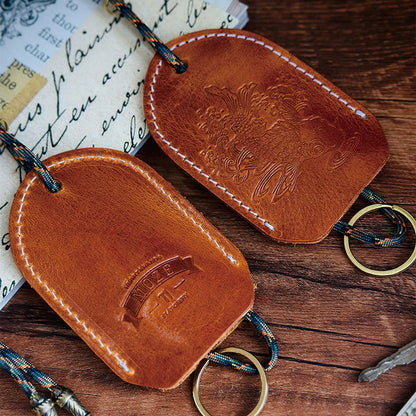 Retro Pull-out Handmade Leather Key Bag Accessories
