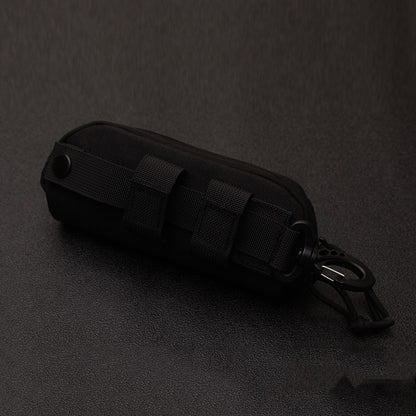 Retro Military Style Glasses Case