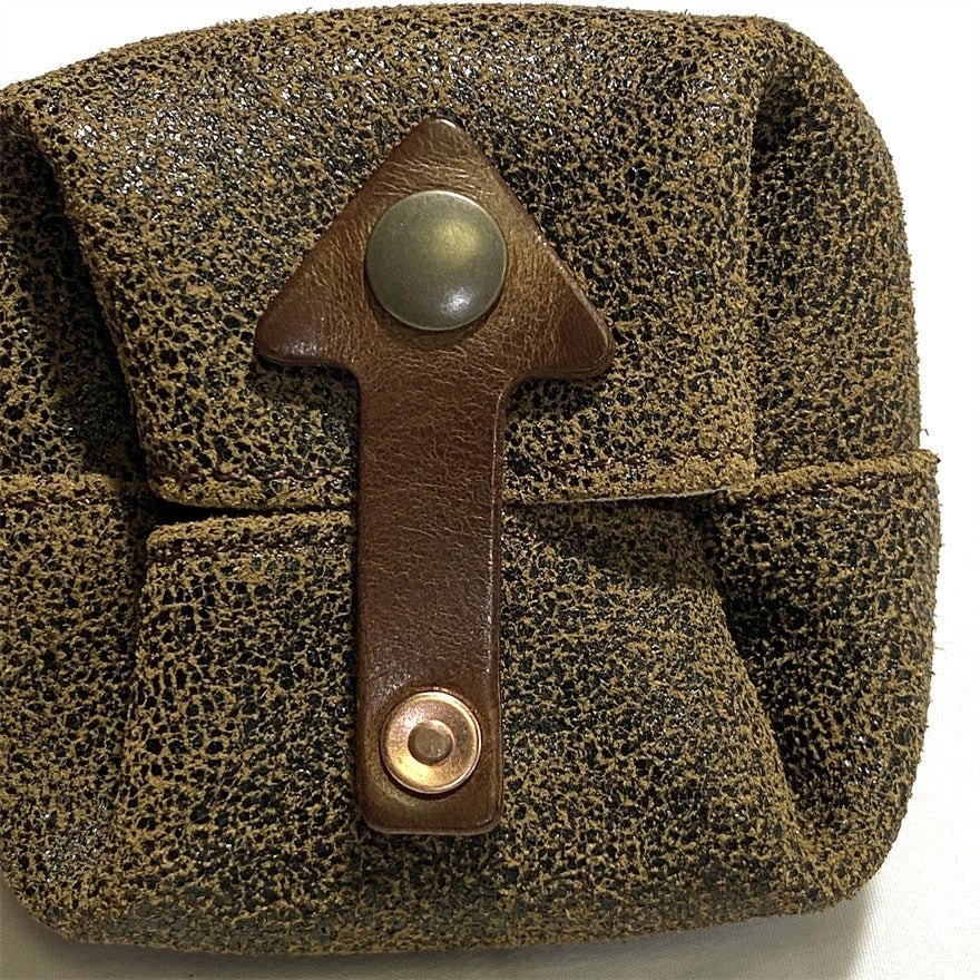 Vintage Zipper Cards Holder Coin Wallet