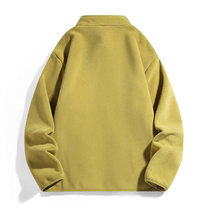 Retro Couple Winter Warm Velvet Casual Coat