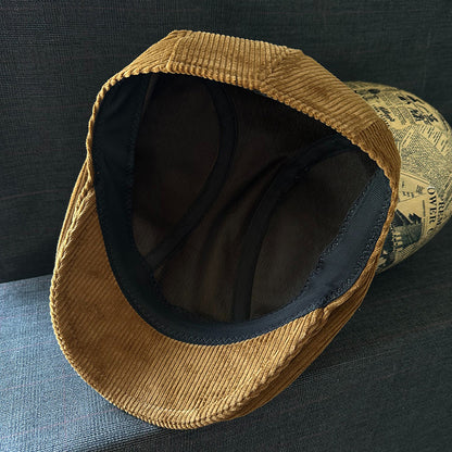 Retro Painter Beret Wool Newsboy Hat