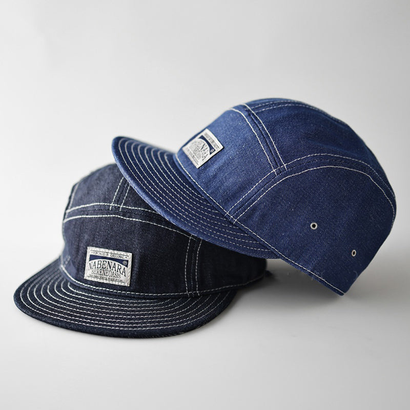 Retro Denim Flip Hat Beret Casual Cap Adjustable Hat