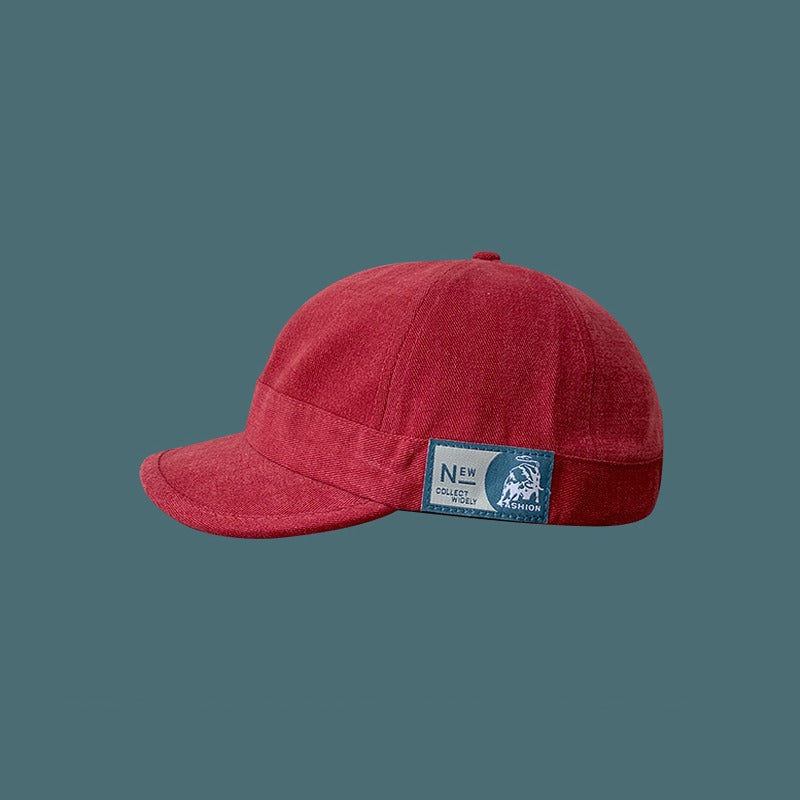 Retro Flip Hat Beret Casual Cap Adjustable Hat