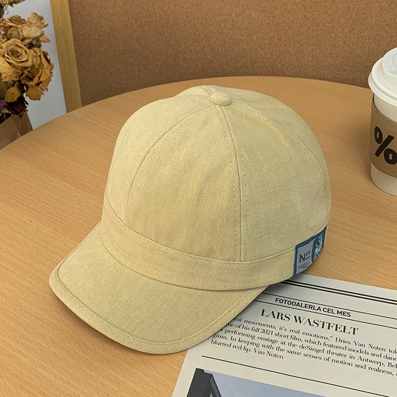 Retro Flip Hat Beret Casual Cap Adjustable Hat