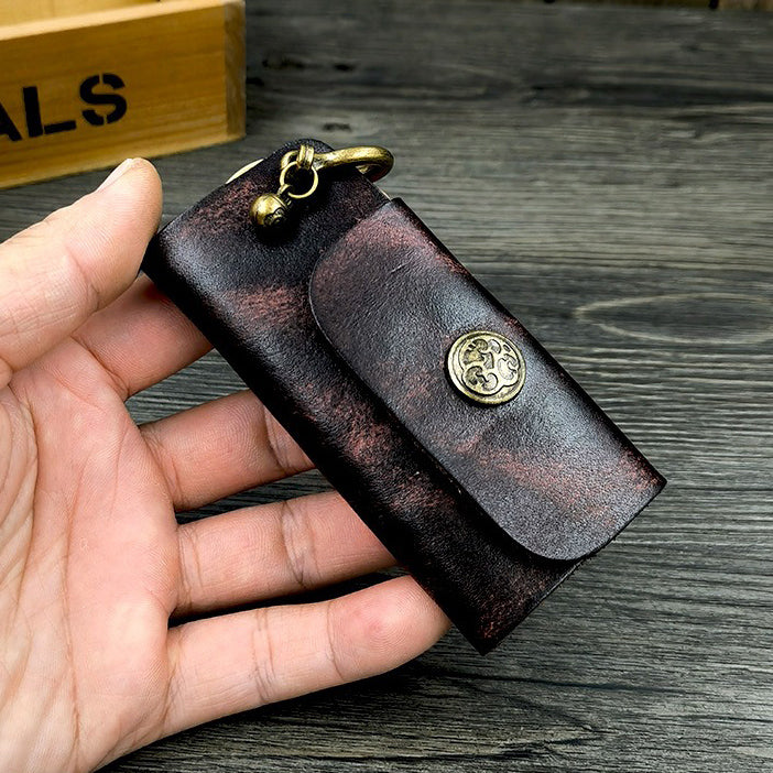 Retro Handmade Leather Key Bags