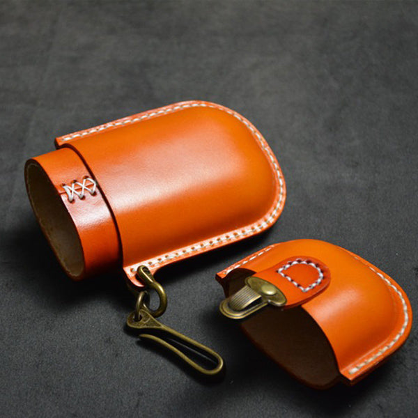 Retro Handmade Leather Glasses Case