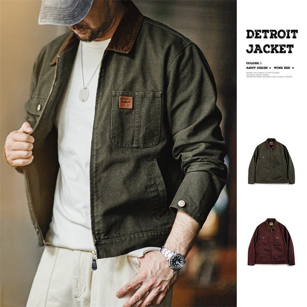 Retro Canvas Detroit Jacket