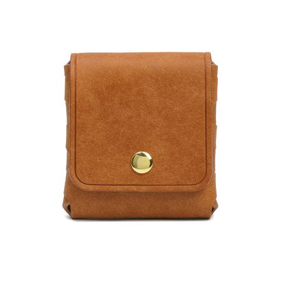 Retro Tanned Leather Coin Bag Wallet