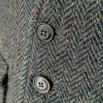 Retro Large Size Herringbone Waistcoats