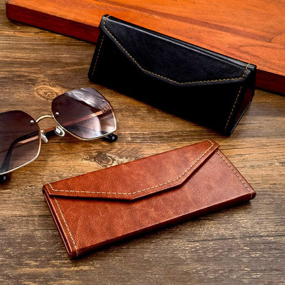 Travel Portable Handmade Retro Glasses Case