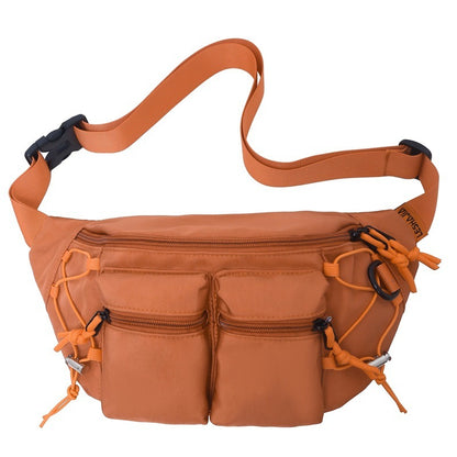 Retro Outdoor Portable Multi-Pocket Function Bag