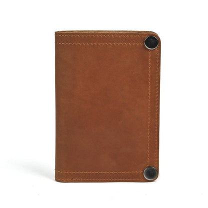 Retro Handmade Leather Wallet Multi-card Slots Wallet