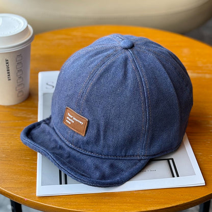 Retro Flip Hat Beret Casual Cap Adjustable Hat