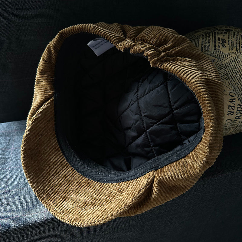 Retro Painter Beret Wool Newsboy Hat